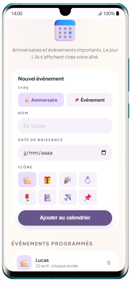 📅 Geburtstage & Termine
